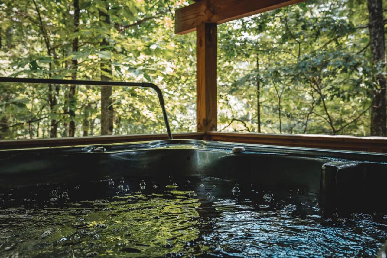 Deer Run Cabin At 36 North - Hot Tub Purlear Exteriér fotografie